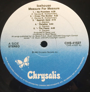 Icehouse - Measure For Measure