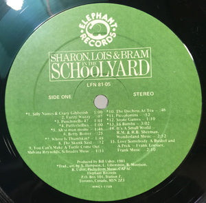 Sharon, Lois & Bram - In The Schoolyard - 1981