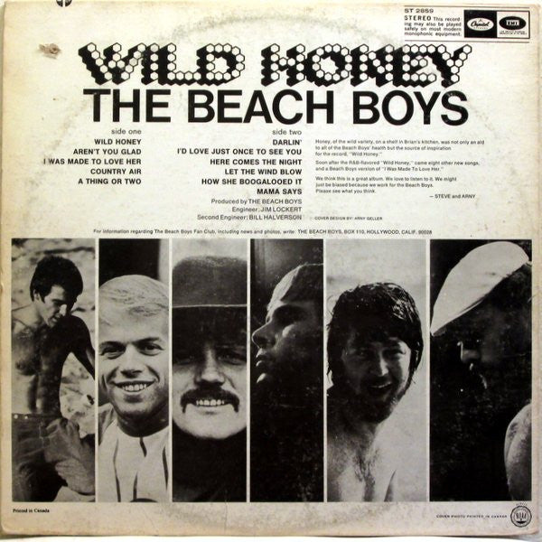 Beach Boys, The - Wild Honey - 1967