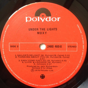 Moxy - Under The Lights - 1978