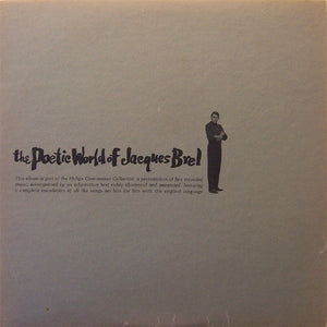 Jacques Brel - The Poetic World Of Jacques Brel