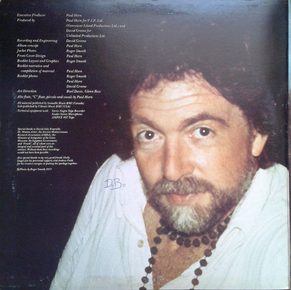 Paul Horn - Inside The Great Pyramid