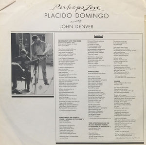 Placido Domingo With John Denver - Perhaps Love - 1981