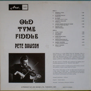 Peter Dawson - Old Tyme Fiddle -