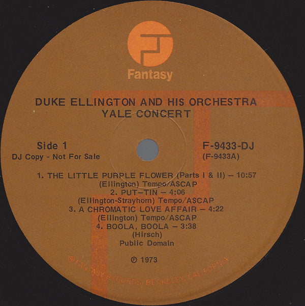 Duke Ellington And His Orchestra - Yale Concert