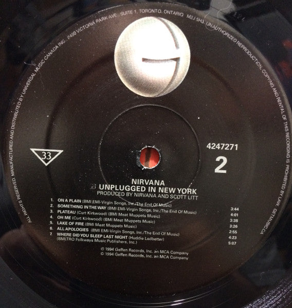 Nirvana - MTV Unplugged In New York - 2009