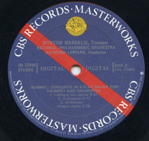 Joseph Haydn • Johann Nepomuk Hummel • Leopold Mozart, Wynton Marsalis, National Philharmonic Orchestra, Raymond Leppard - Trumpet Concertos - 1983