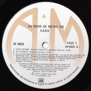 Cano - Au Nord De Notre Vie