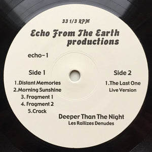 Les Rallizes Denudes - Deeper Than The Night