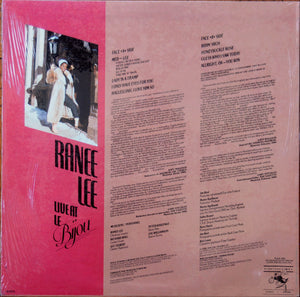 Ranee Lee - Live At Le Bijou
