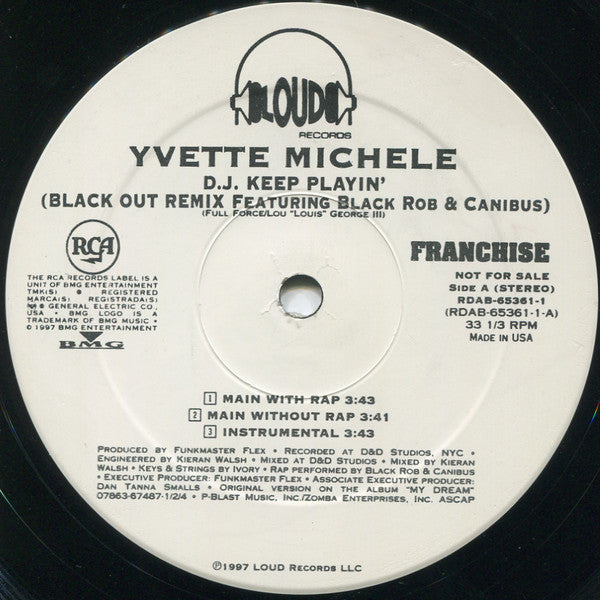 Yvette Michele - D.J. Keep Playin' (Blackout Remix) - 1997