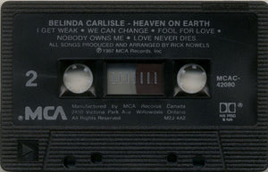 Belinda Carlisle - Heaven On Earth - 1987