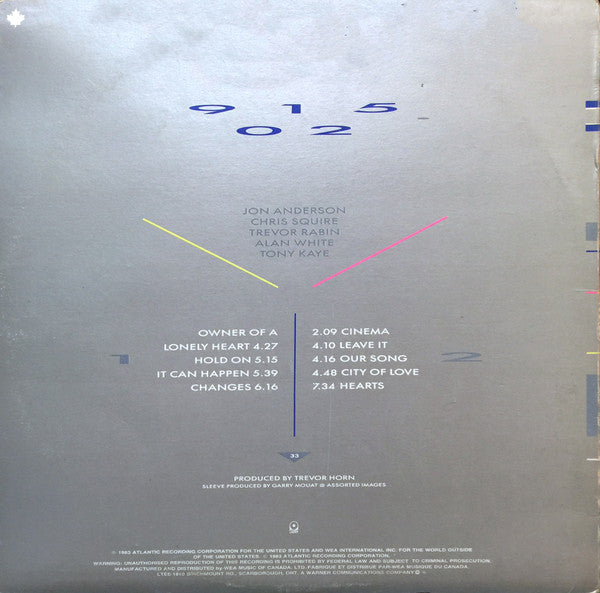 Yes - 90125 - 1983