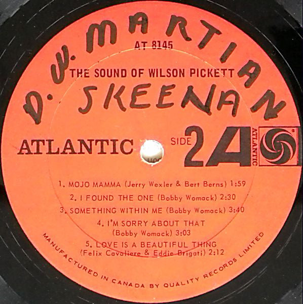 Wilson Pickett - The Sound Of Wilson Pickett