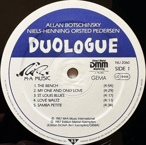 Allan Botschinsky - Niels-Henning Ørsted Pedersen - Duologue - 1987