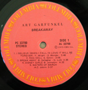 Art Garfunkel - Breakaway