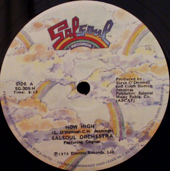 Salsoul Orchestra, The - How High / Nothing Can Change This Love - 1978