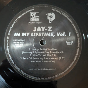 Jay-Z - In My Lifetime, Vol. 1