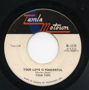 Four Tops - Walk Away Renee / Your Love Is Wonderful