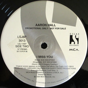 Aaron Hall - I Miss You