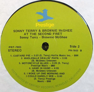 Sonny Terry & Brownie McGhee - Brownie McGhee & Sonny Terry At The 2nd Fret -