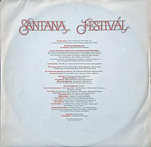Santana - Festivál - 1977