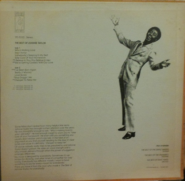 Johnnie Taylor - The Best Of Johnnie Taylor - 1974