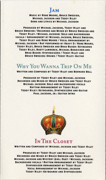 Michael Jackson - Dangerous - 1991