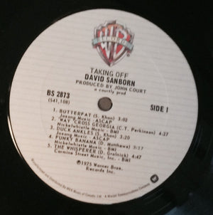 David Sanborn - Taking Off - 1975
