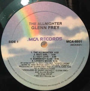 Glenn Frey - The Allnighter - 1984