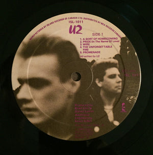 U2 - The Unforgettable Fire - 1984