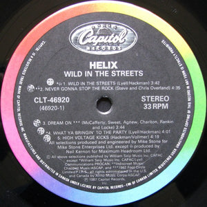 Helix (3) - Wild In The Streets