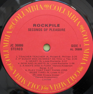 Rockpile - Seconds Of Pleasure - 1980