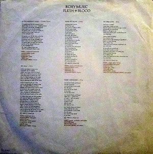 Roxy Music - Flesh + Blood - 1980