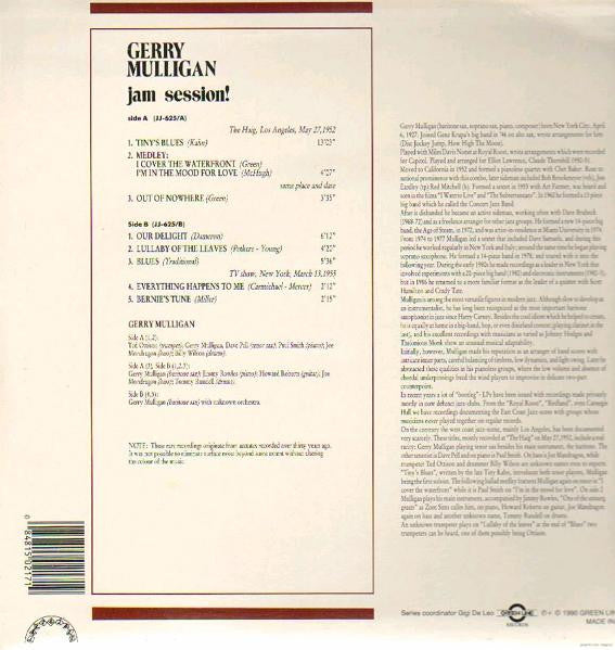 Gerry Mulligan - Jam Session! - 1990