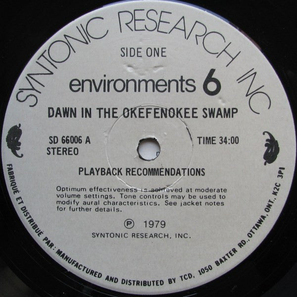 No Artist - Environments (New Concepts In Stereo Sound) (Disc 6) - 1974