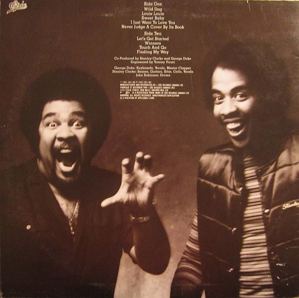 Stanley Clarke/George Duke - The Clarke / Duke Project - 1981