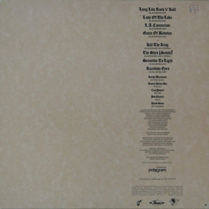 Rainbow - Long Live Rock 'N' Roll -