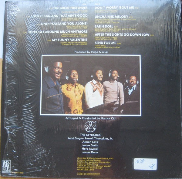Stylistics, The - Once Upon A Juke Box - 1976