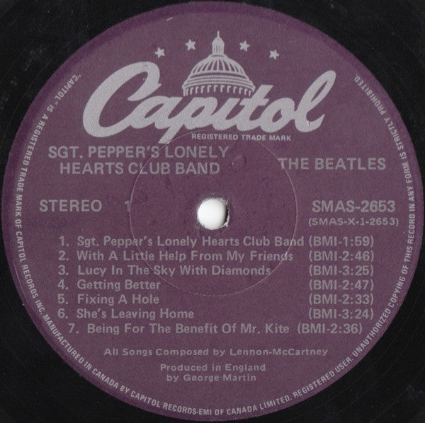 The Beatles - Sgt. Pepper's Lonely Hearts Club Band