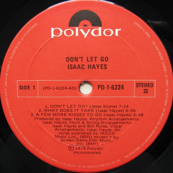 Isaac Hayes - Don't Let Go
