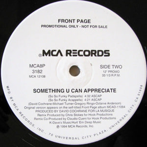 Front Page (4) - Something U Can Appreciate