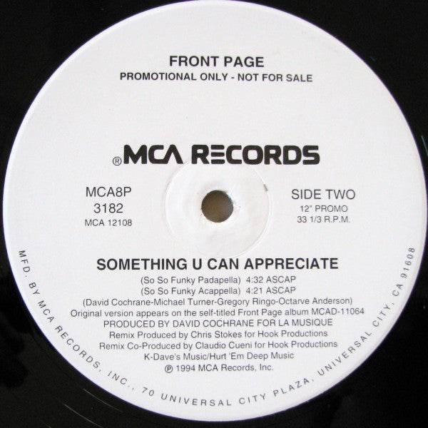 Front Page (4) - Something U Can Appreciate