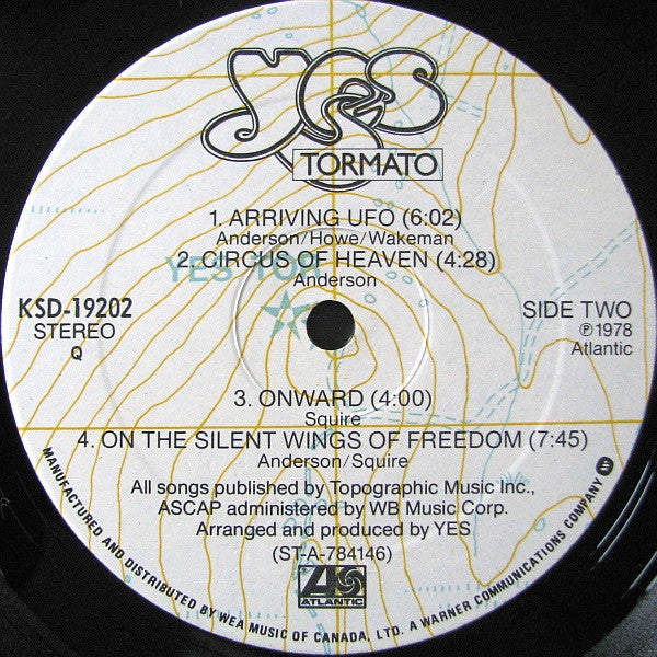 Yes - Tormato - 1978