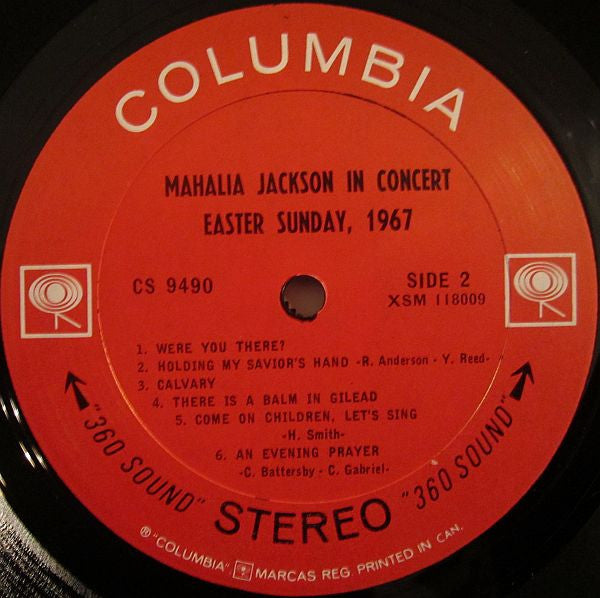 Mahalia Jackson - Mahalia Jackson In Concert Easter Sunday, 1967 - 1967