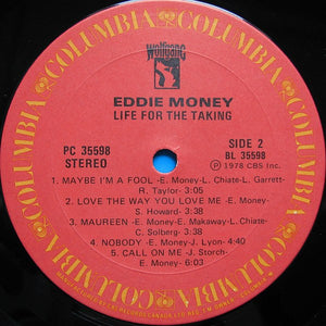Eddie Money - Life For The Taking - 1979