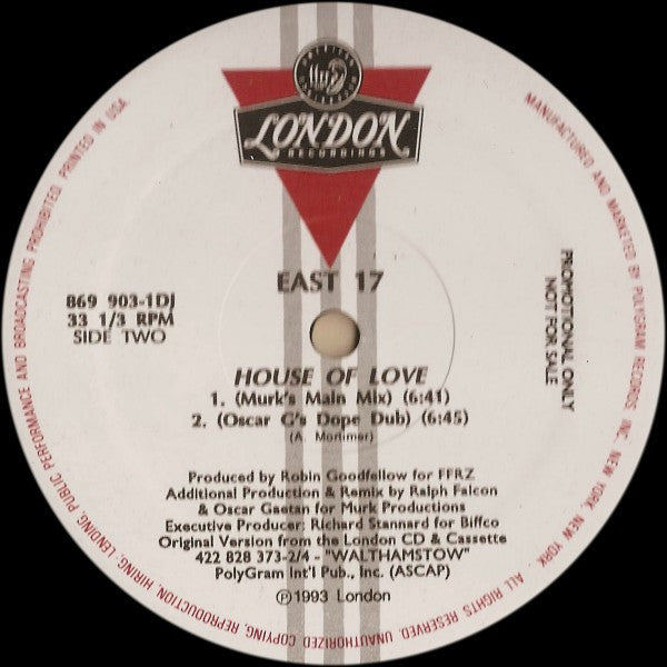 East 17 - House Of Love