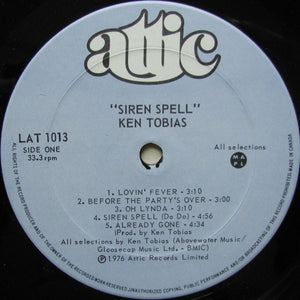 Ken Tobias - Siren Spell - 1976