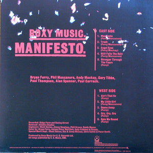 Roxy Music - Manifesto - 1979