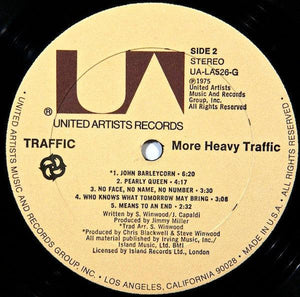 Traffic - More Heavy Traffic 1975 - Quarantunes